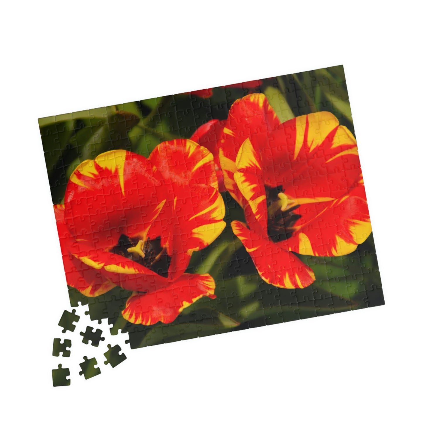 Flowers 12 Puzzle (110, 252, 500, 1014-piece)