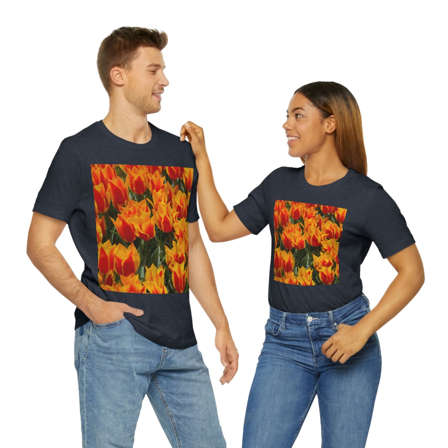 Flowers 18 Unisex Jersey Short Sleeve Tee