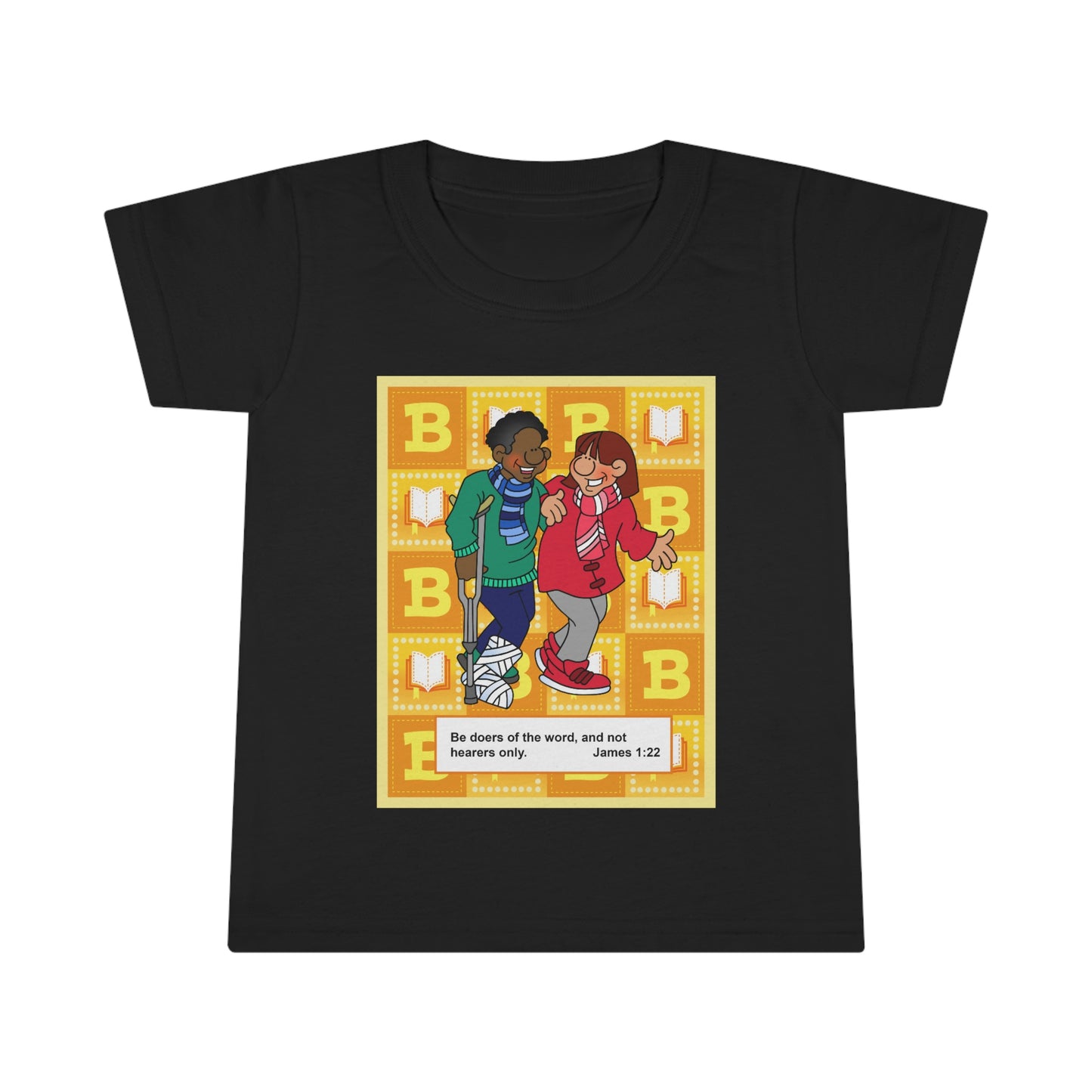 The Bible as Simple as ABC B Toddler T-shirt