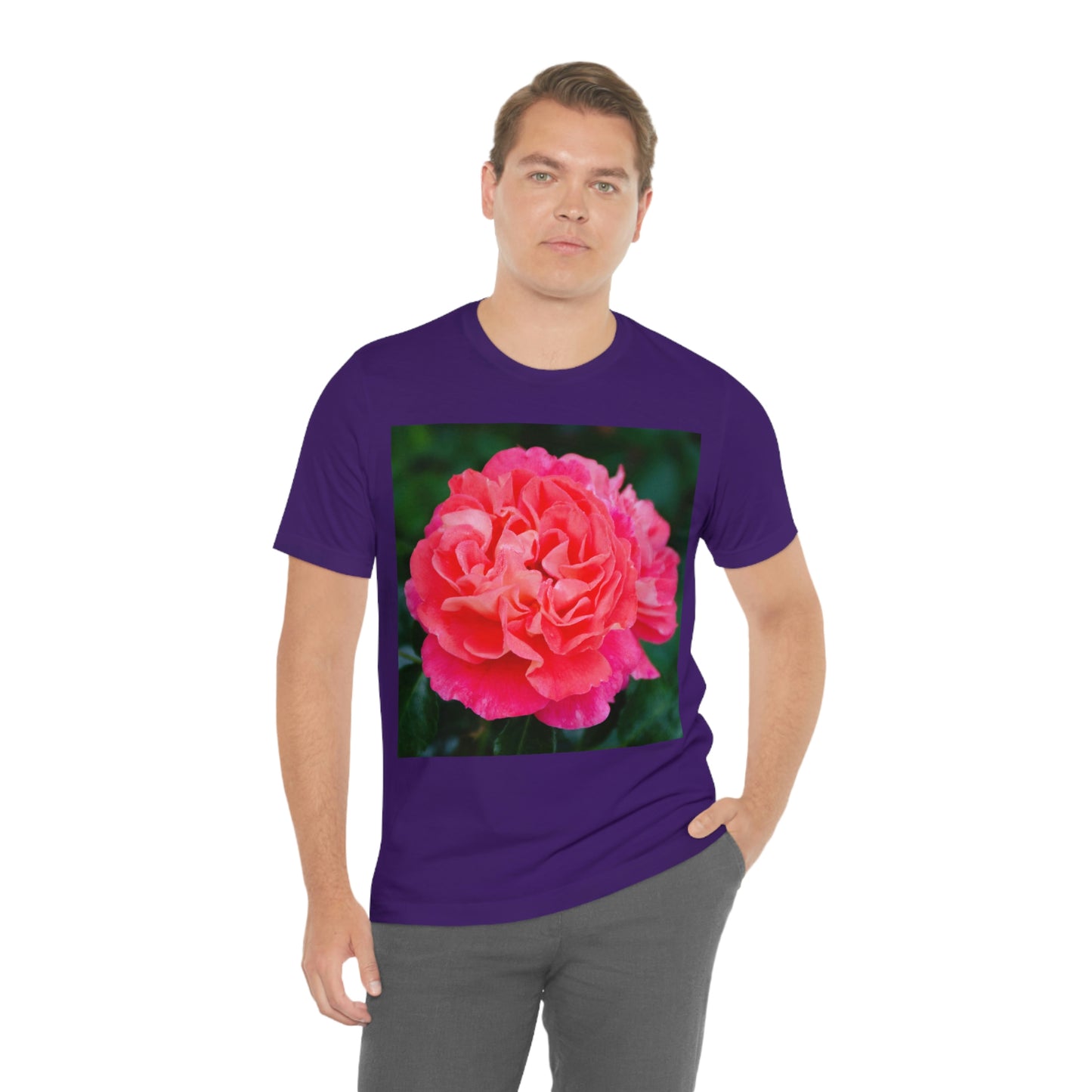 Flowers 08 Unisex Jersey Short Sleeve Tee