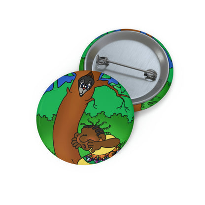 Once Upon West Africa Custom Pin Buttons