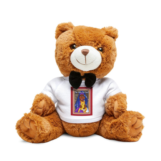 The Kitty Cat Cried Teddy Bear with T-Shirt