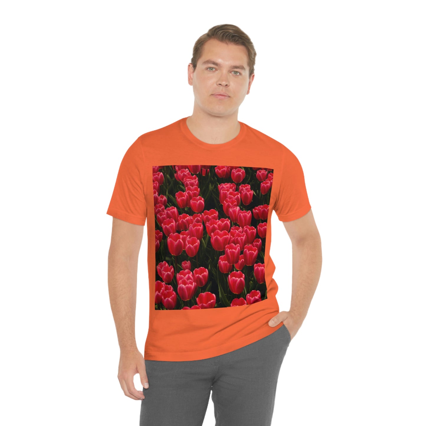 Flowers 24 Unisex Jersey Short Sleeve Tee