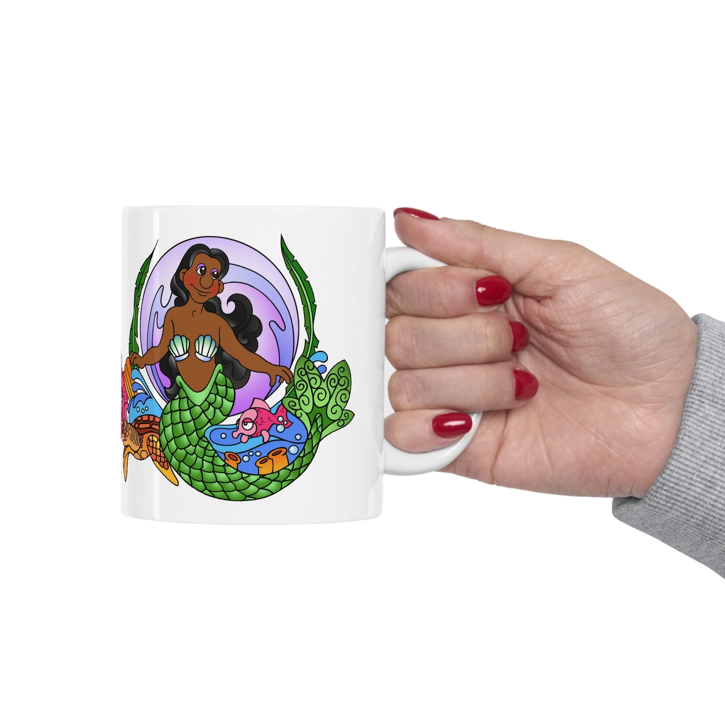 Mermaid!!! Ceramic Mug 11oz