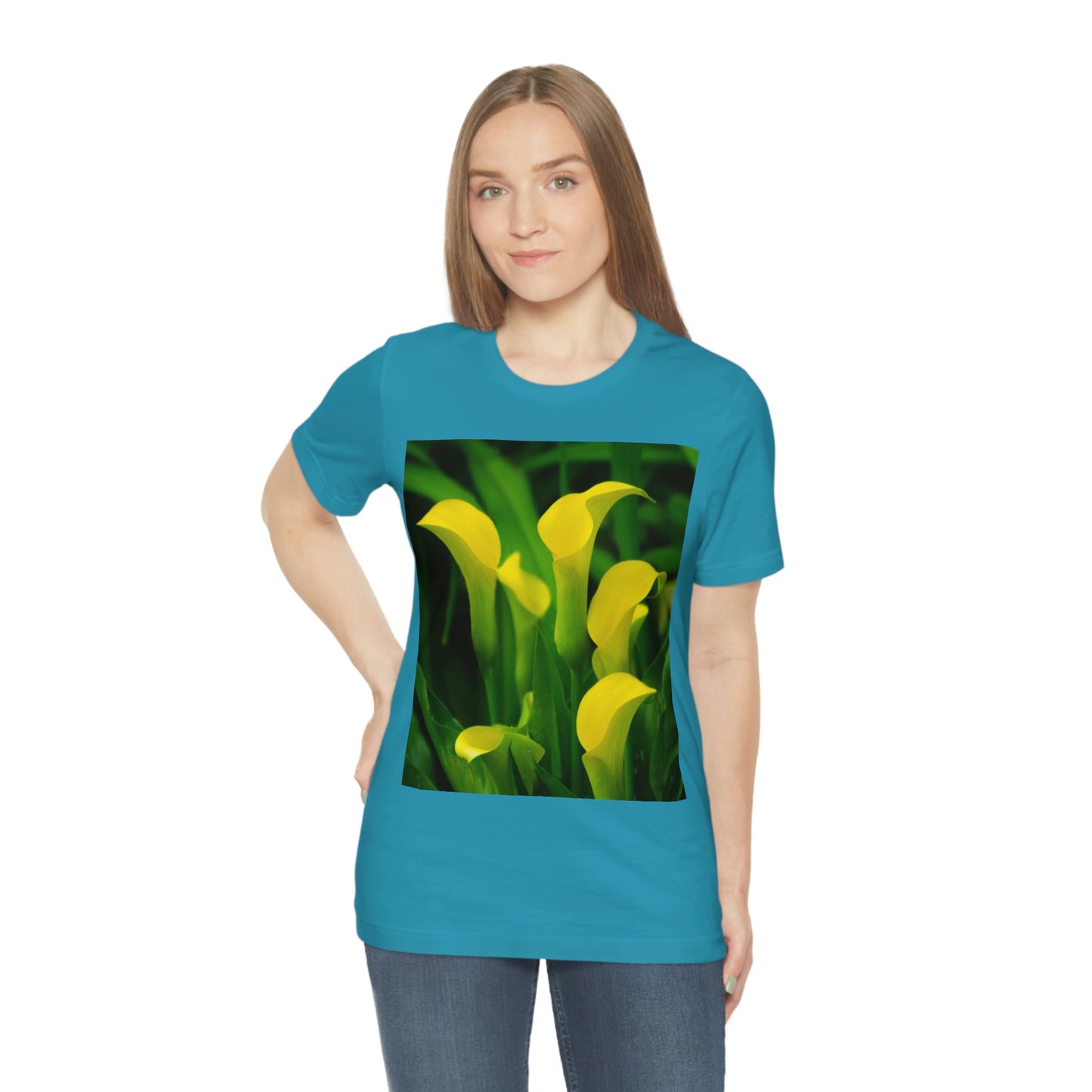 Flowers 33 Unisex Jersey Short Sleeve Tee