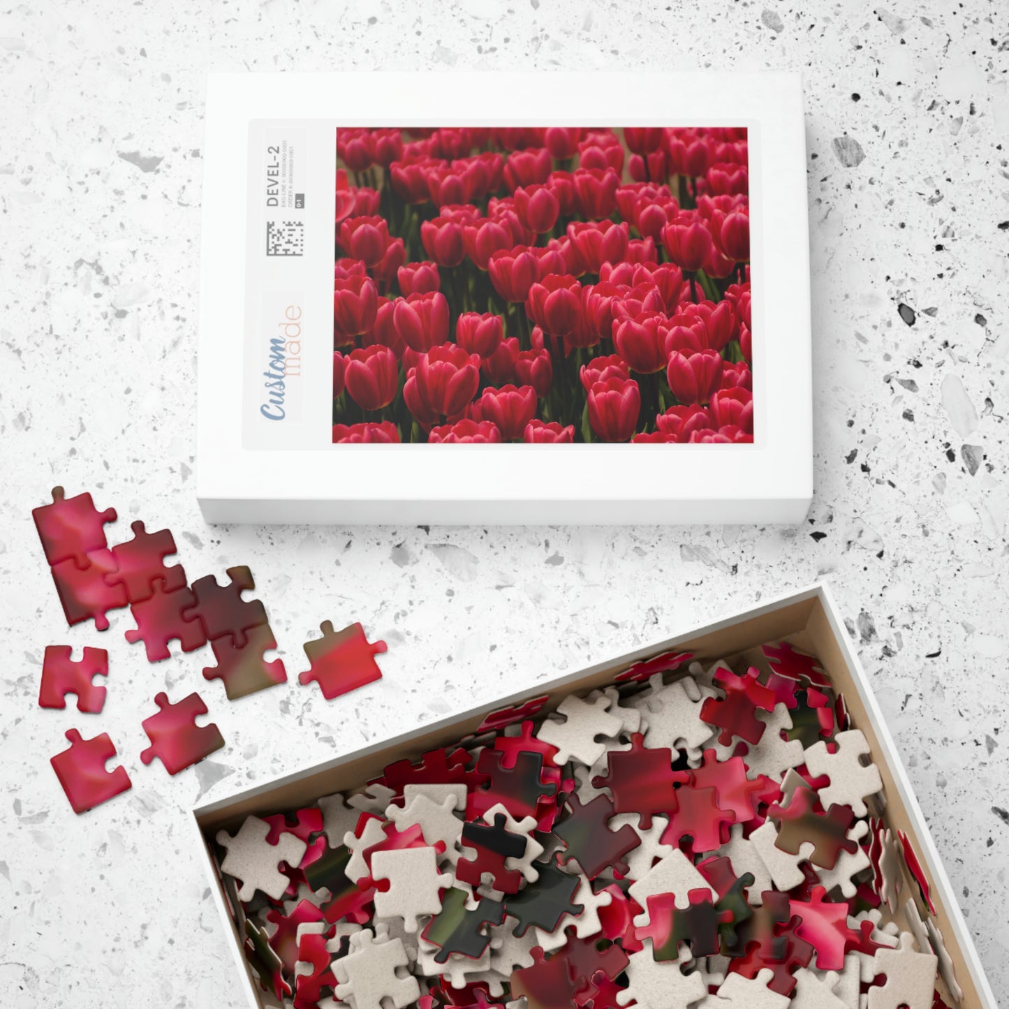 Flowers 15 Puzzle (110, 252, 500, 1014-piece)