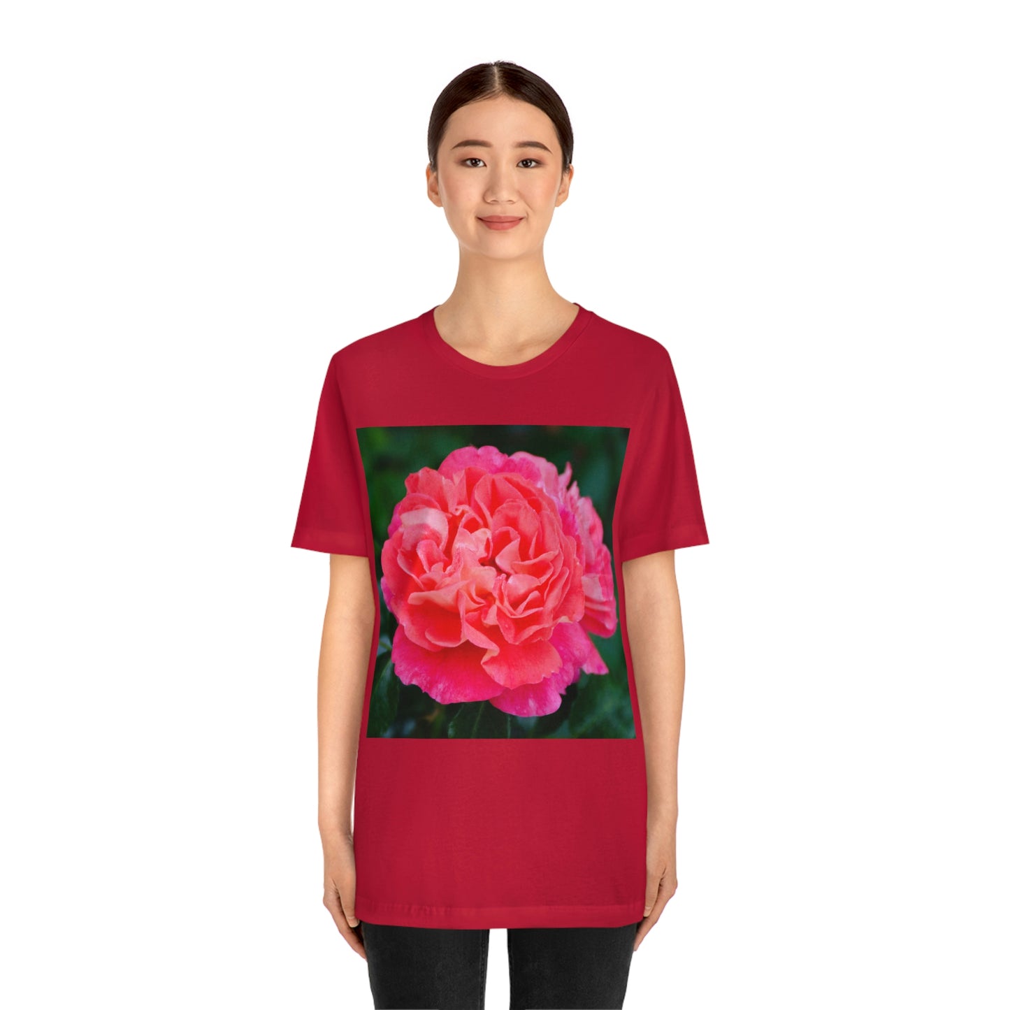 Flowers 08 Unisex Jersey Short Sleeve Tee