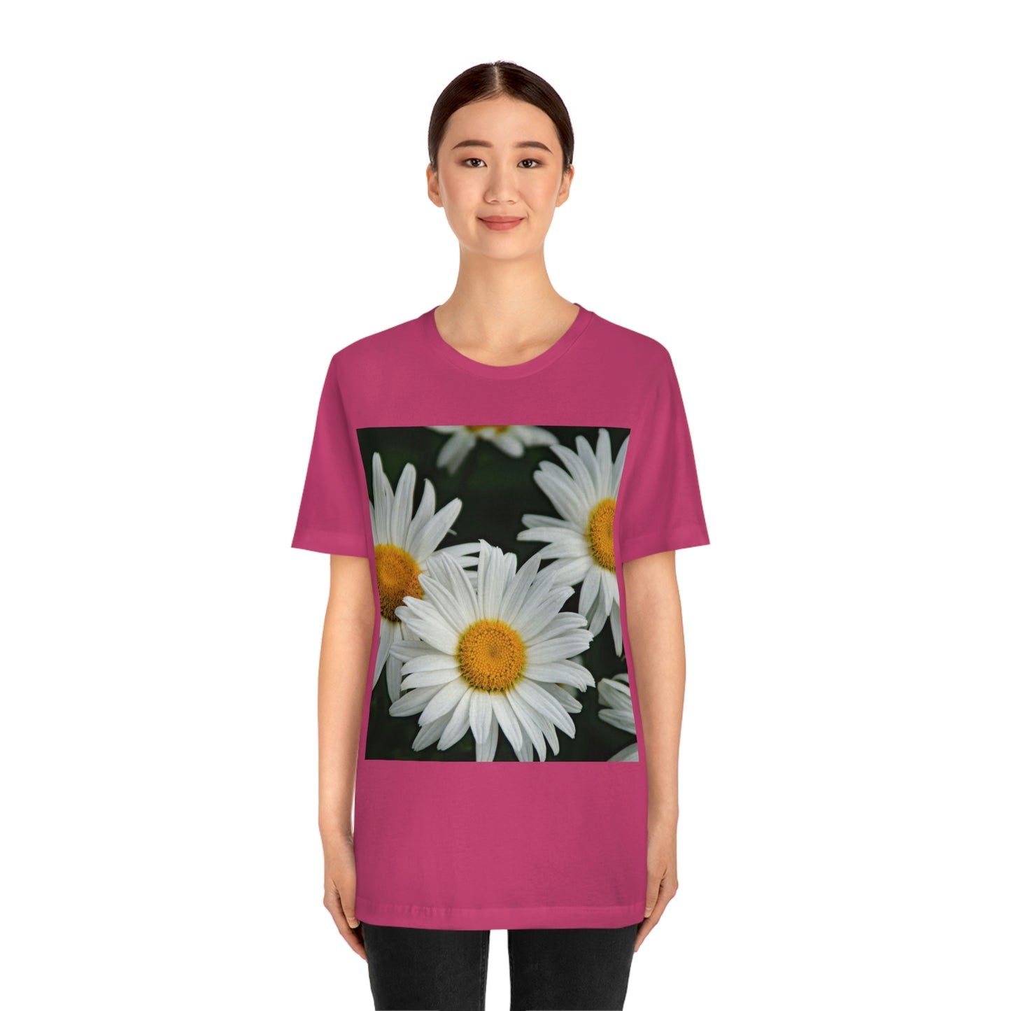 Flowers 01 Unisex Jersey Short Sleeve Tee