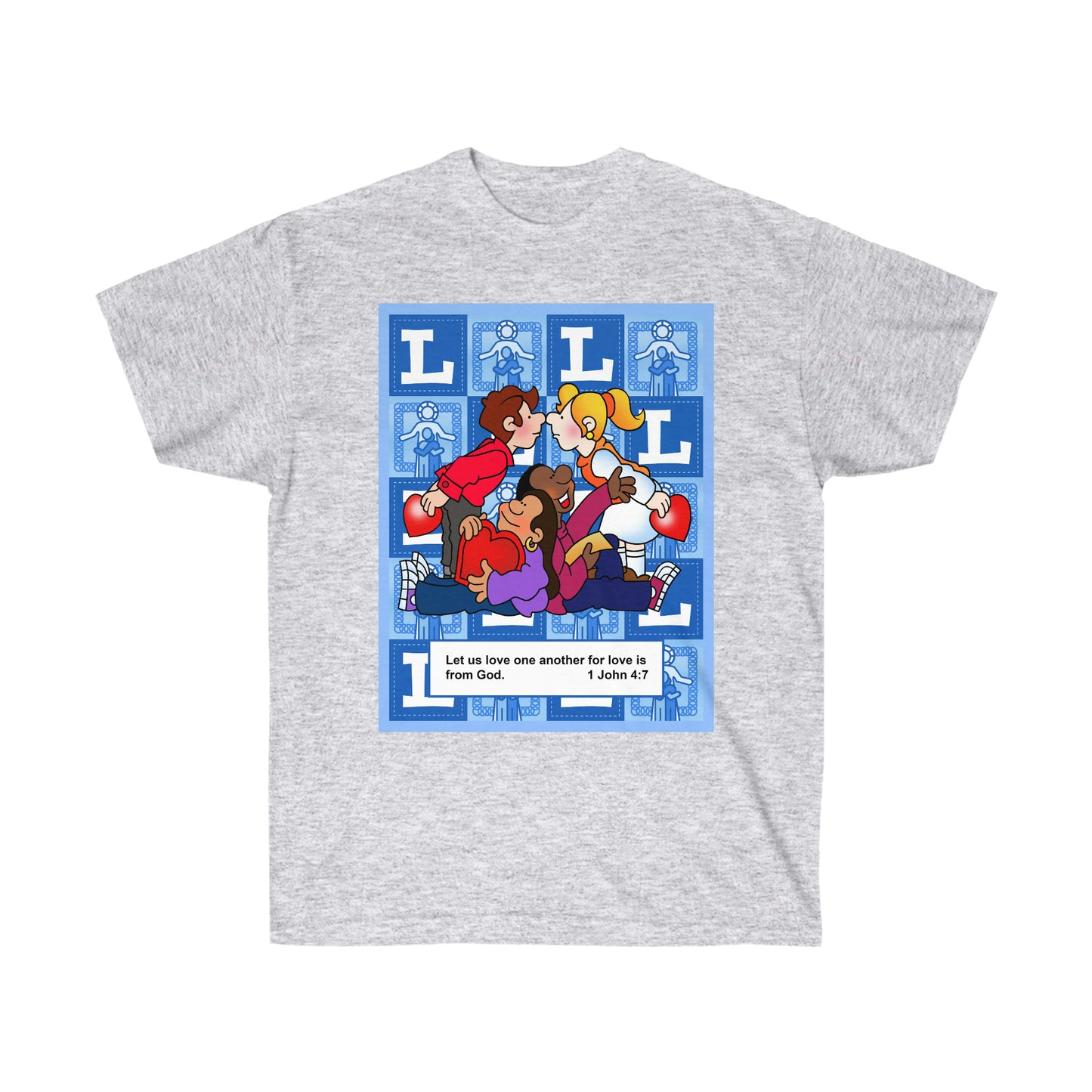 The Bible as Simple as ABC L Unisex Ultra Cotton Tee