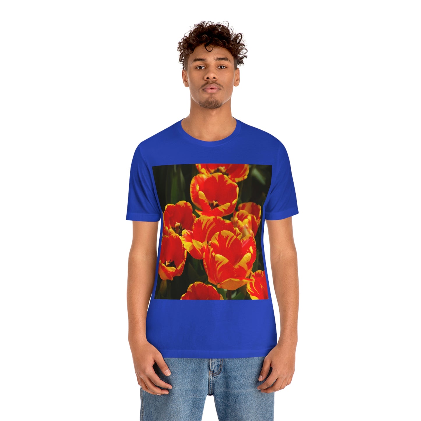 Flowers 19 Unisex Jersey Short Sleeve Tee