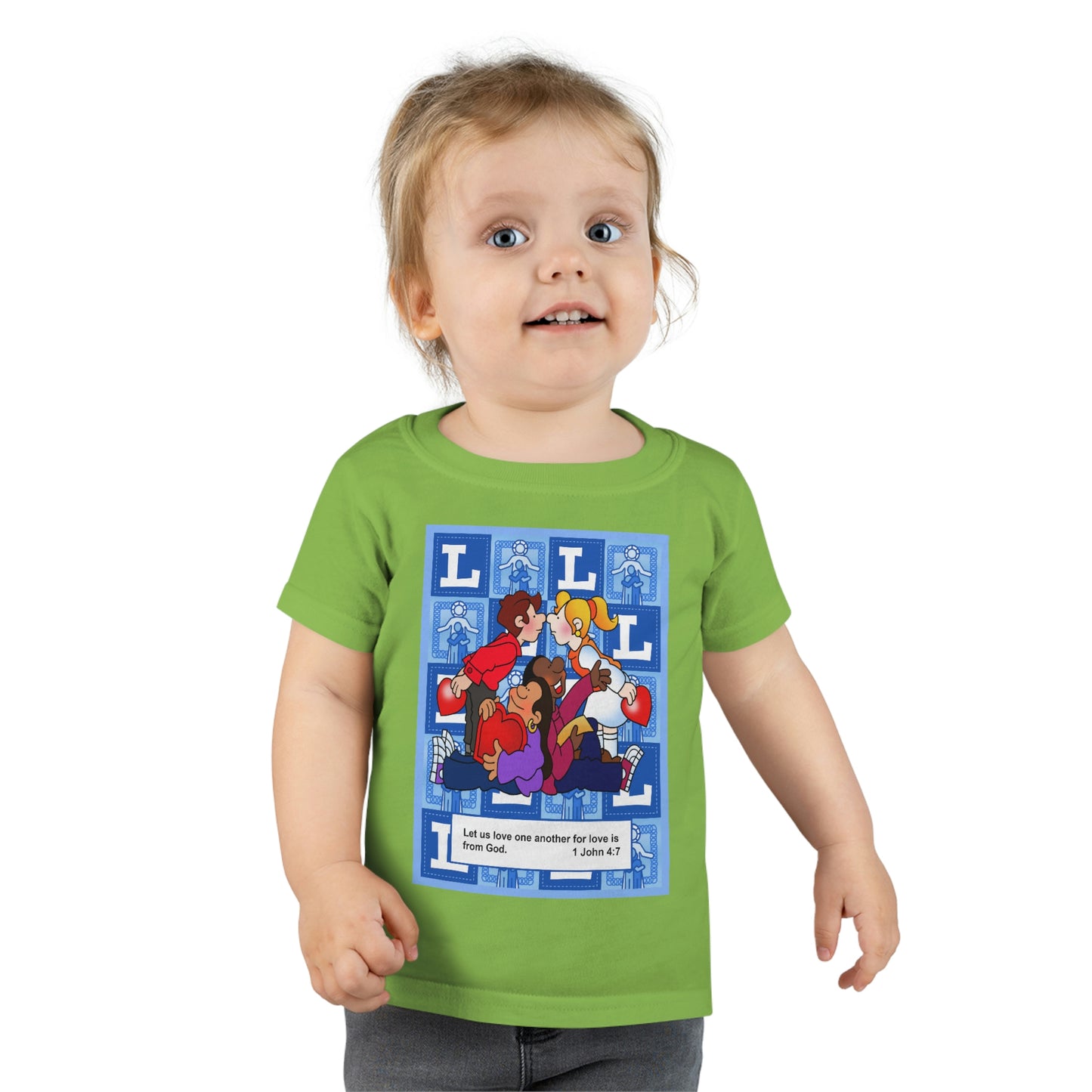 The Bible as Simple as ABC L Toddler T-shirt