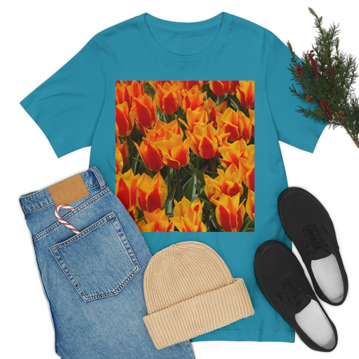 Flowers 18 Unisex Jersey Short Sleeve Tee