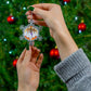 Shirley, Goodness, and Mercy Pewter Snowflake Ornament