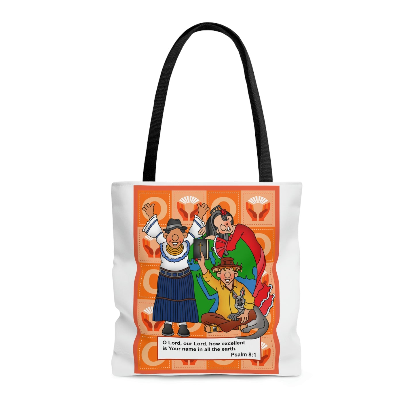 The Bible as Simple as ABC O AOP Tote Bag