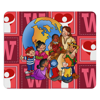 The Bible as Simple as ABC W Rectangle Mouse Pad