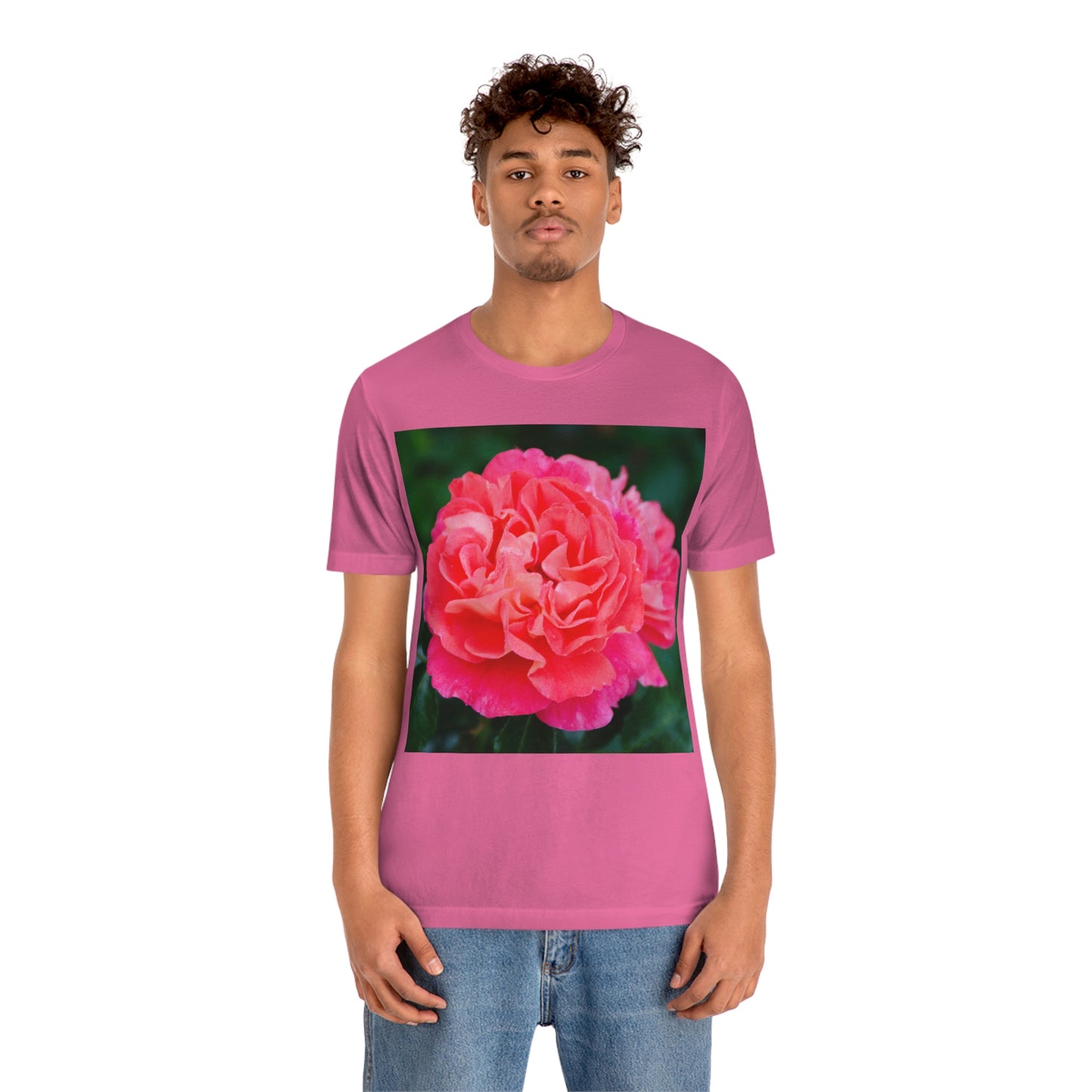 Flowers 08 Unisex Jersey Short Sleeve Tee