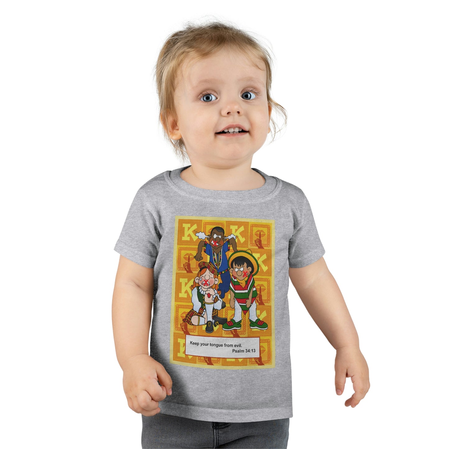 The Bible as Simple as ABC K Toddler T-shirt