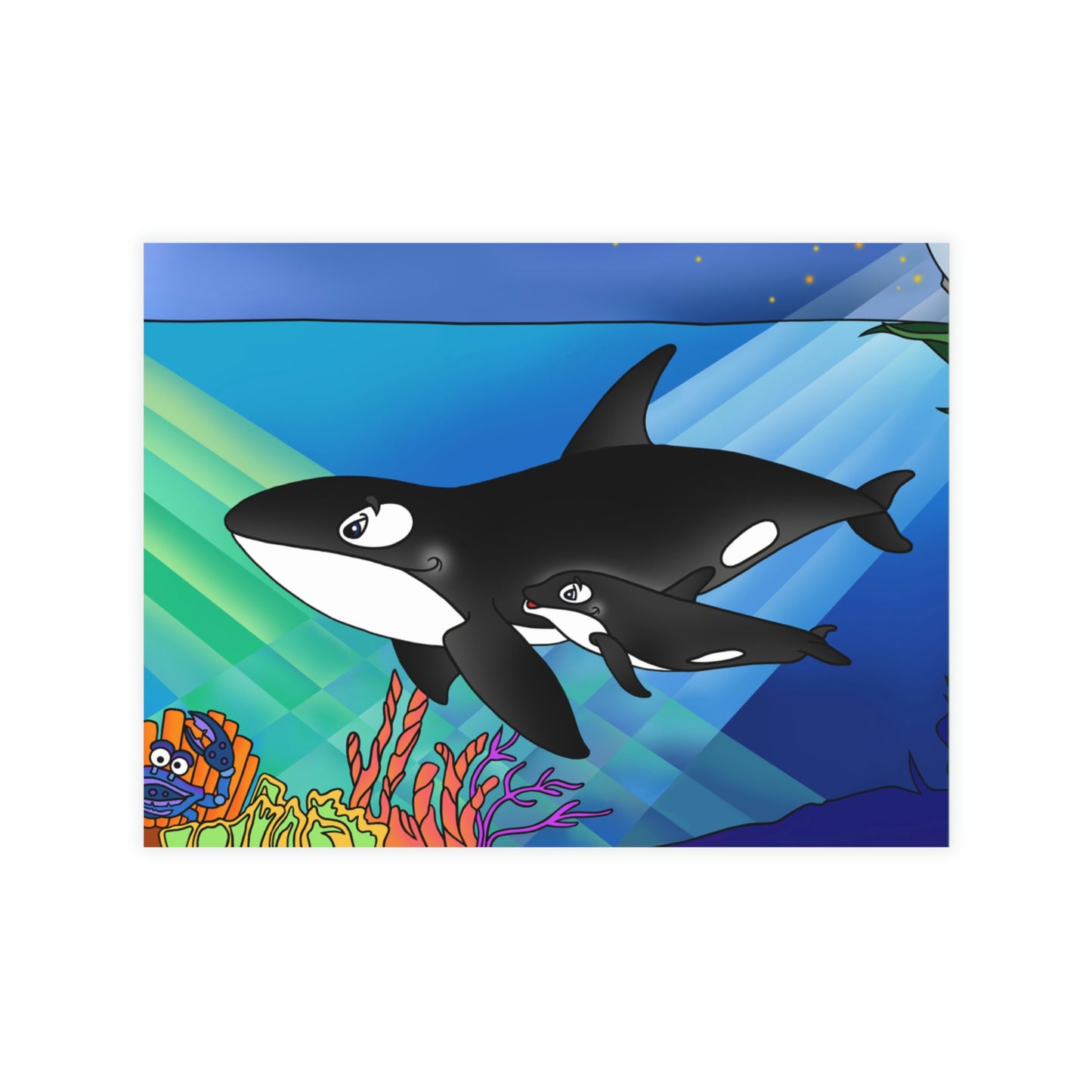 Orcas Greeting Card Bundles (envelopes not included)