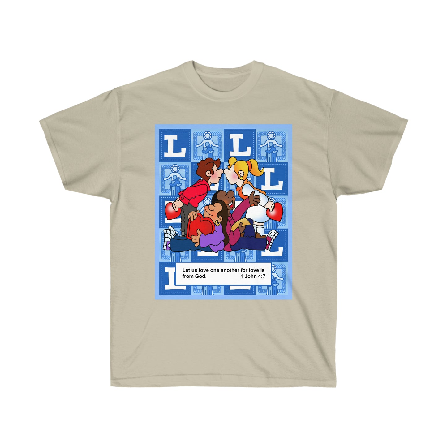 The Bible as Simple as ABC L Unisex Ultra Cotton Tee