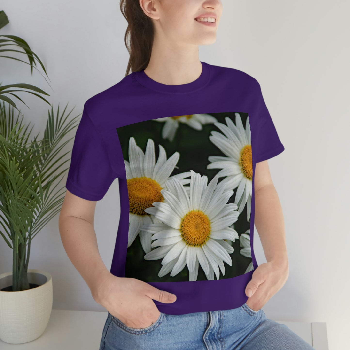 Flowers 01 Unisex Jersey Short Sleeve Tee