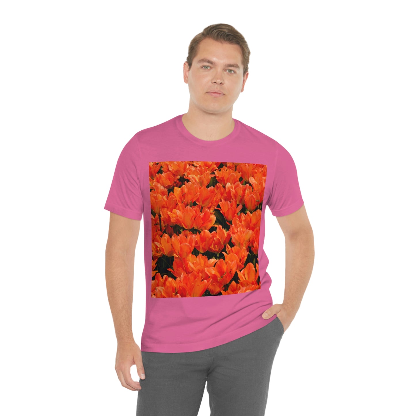 Flowers 03 Unisex Jersey Short Sleeve Tee