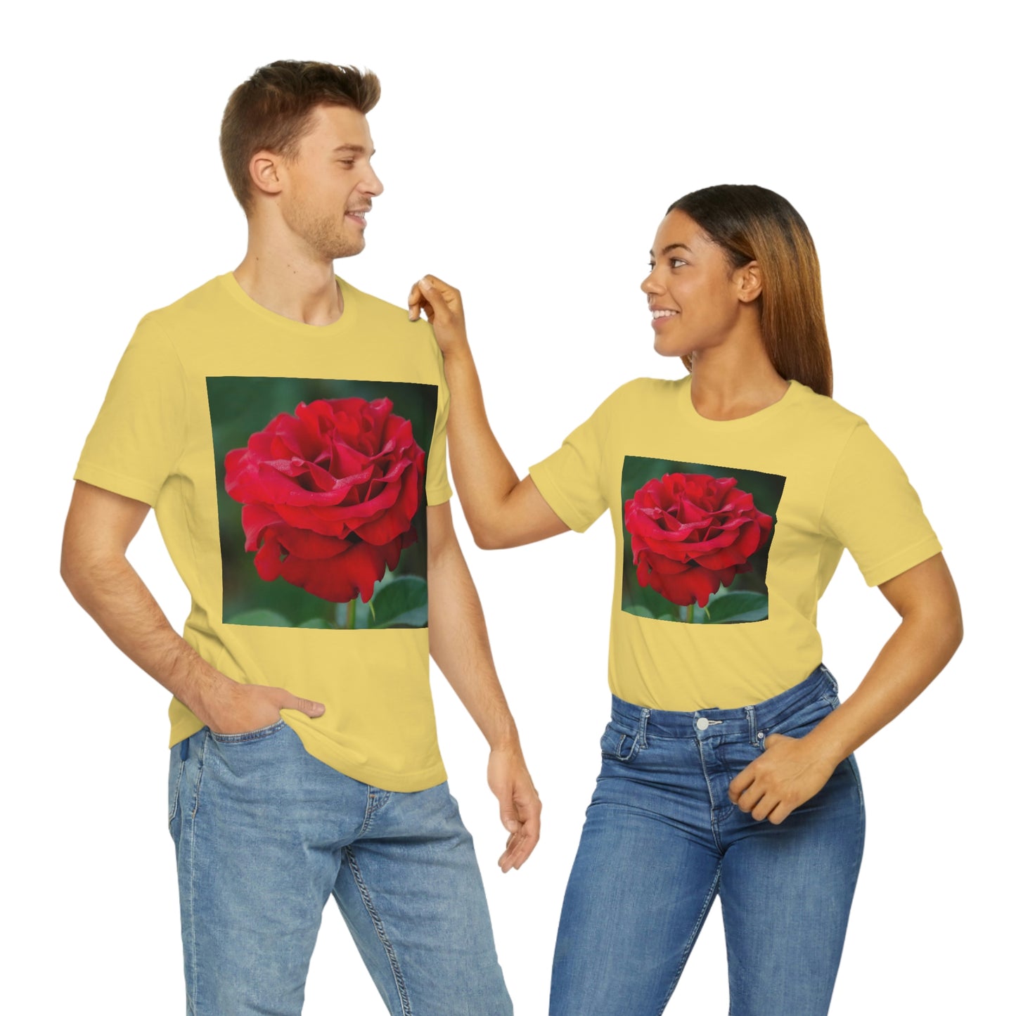 Flowers 14 Unisex Jersey Short Sleeve Tee
