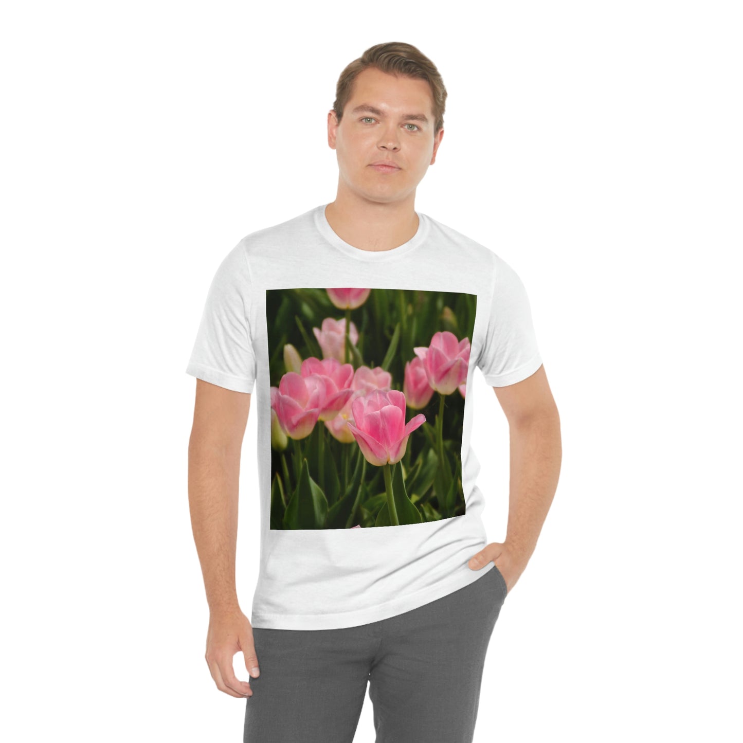 Flowers 17 Unisex Jersey Short Sleeve Tee