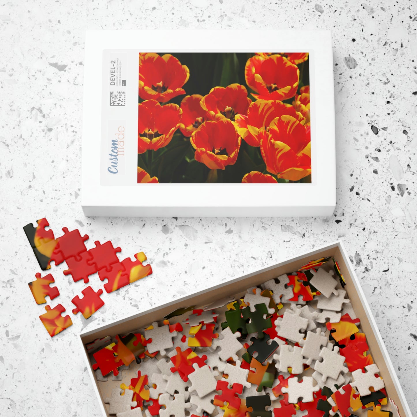 Flowers 18 Puzzle (110, 252, 500, 1014-piece)