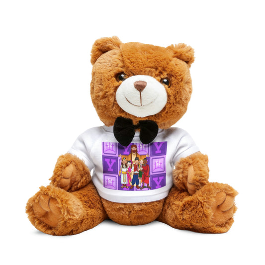 The Bible as Simple as ABC Y Teddy Bear with T-Shirt