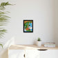 Once Upon Southern Africa! Matte Canvas, Black Frame