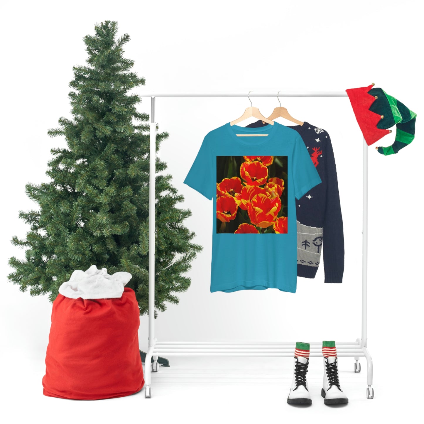 Flowers 19 Unisex Jersey Short Sleeve Tee