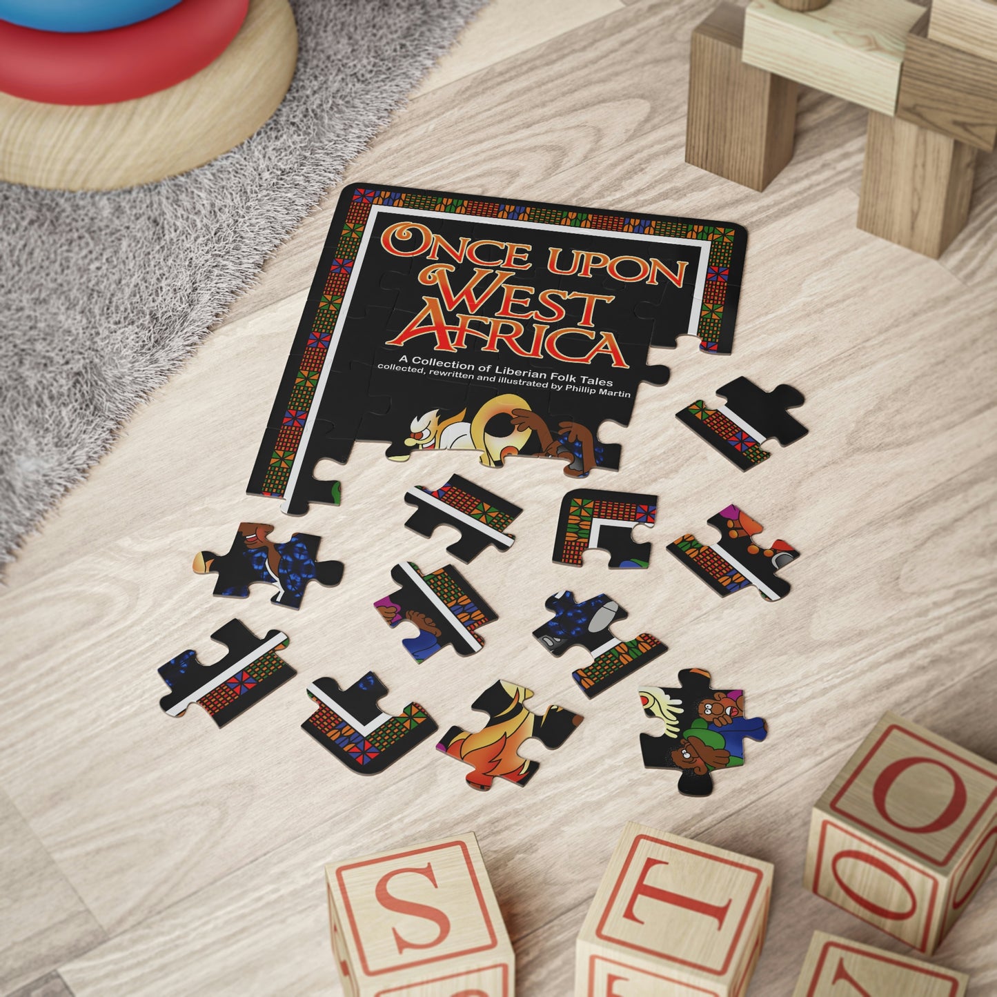 Once Upon West Africa!! Kids' Puzzle, 30-Piece