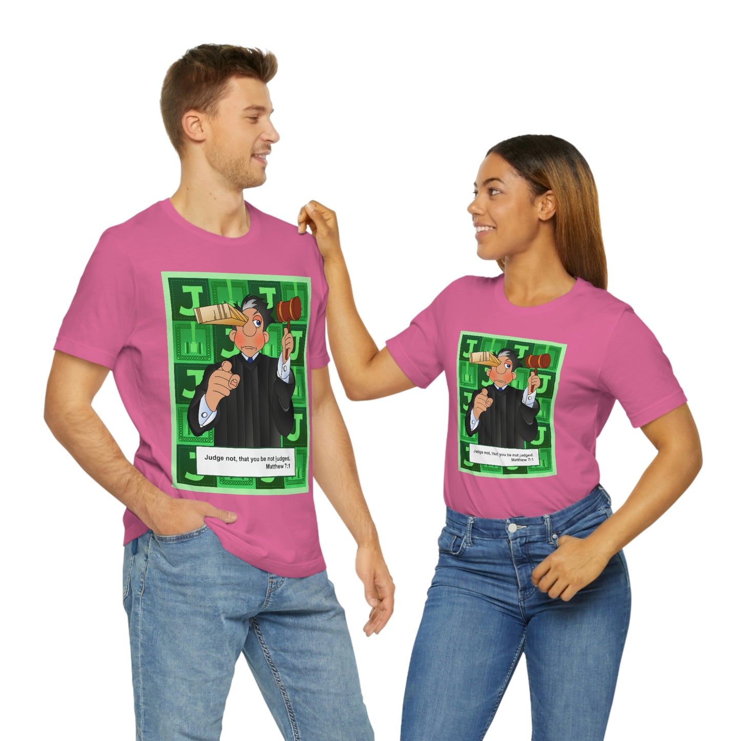 The Bible as Simple as ABC J Unisex Jersey Short Sleeve Tee