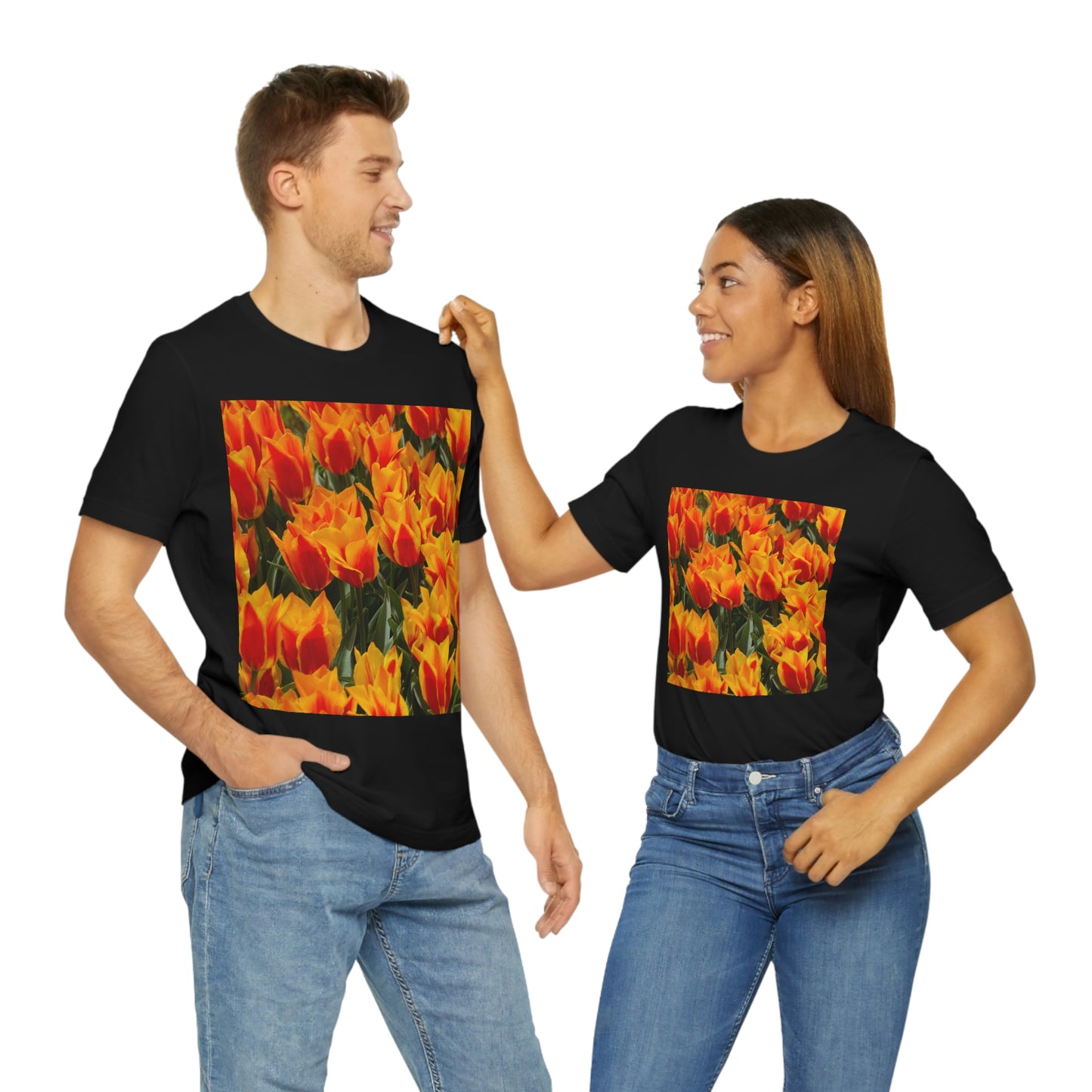 Flowers 18 Unisex Jersey Short Sleeve Tee