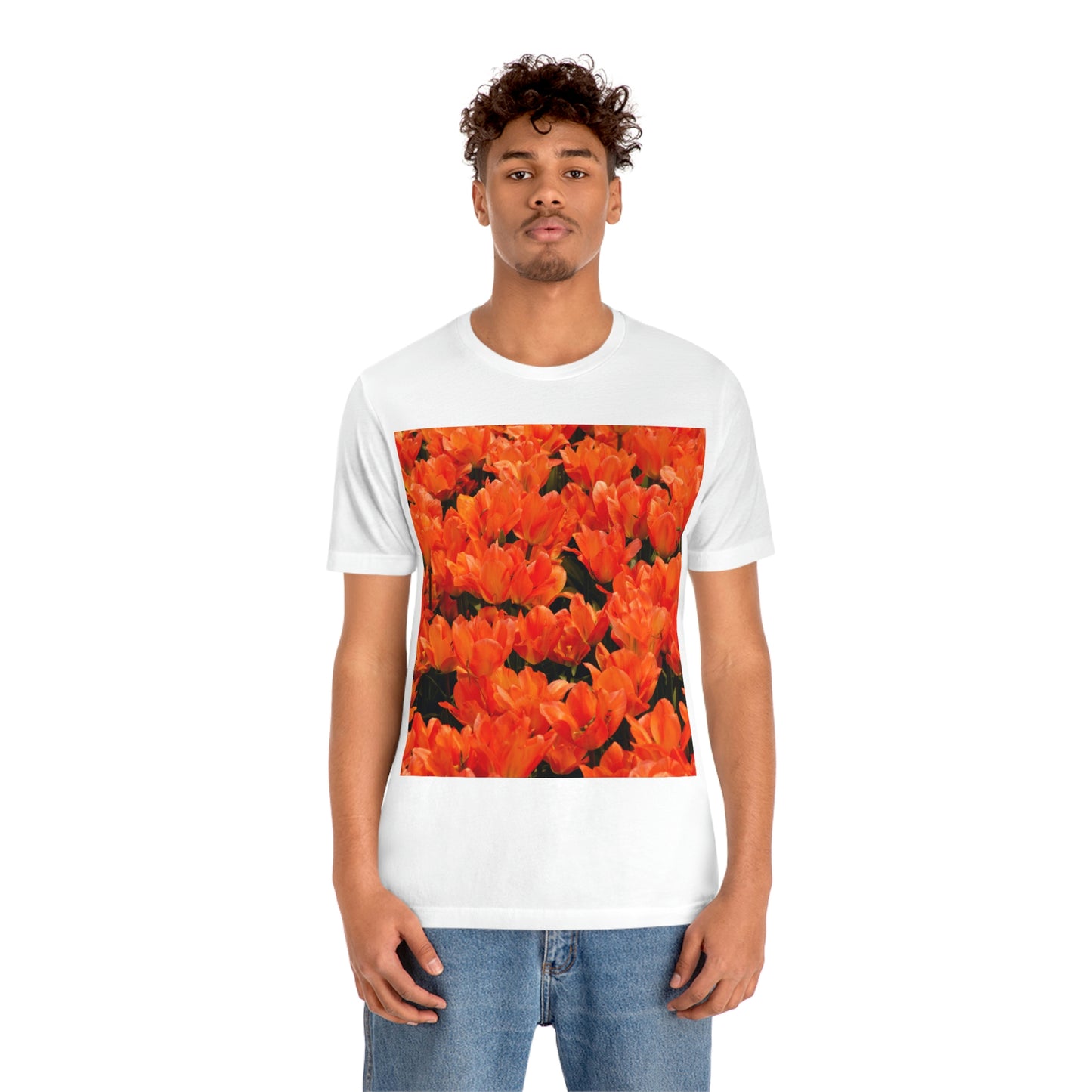 Flowers 03 Unisex Jersey Short Sleeve Tee