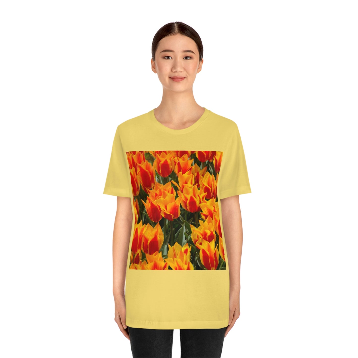 Flowers 18 Unisex Jersey Short Sleeve Tee