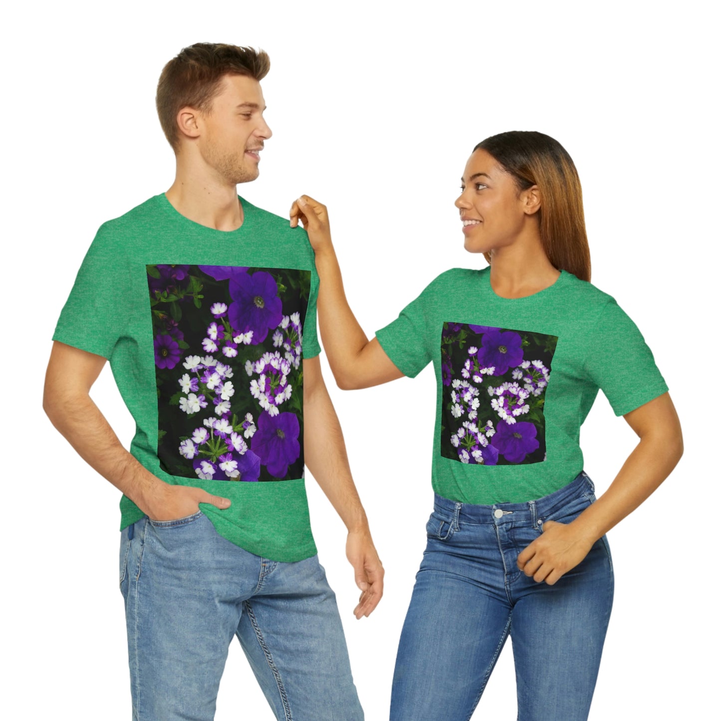 Flowers 04 Unisex Jersey Short Sleeve Tee