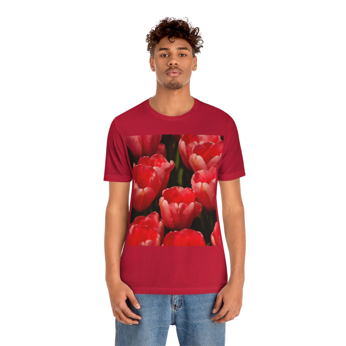 Flowers 09 Unisex Jersey Short Sleeve Tee