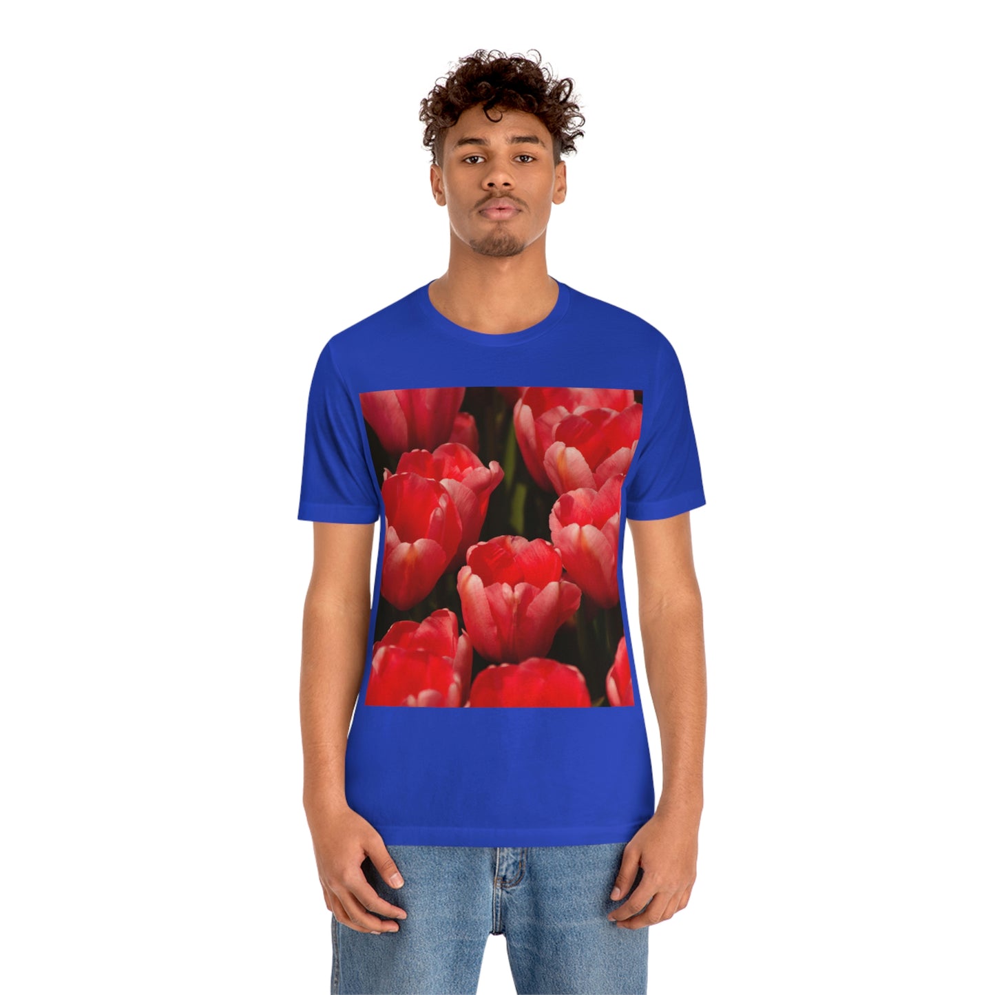 Flowers 09 Unisex Jersey Short Sleeve Tee