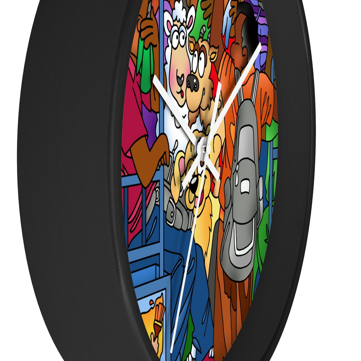 Once Upon West Africa! Wall Clock