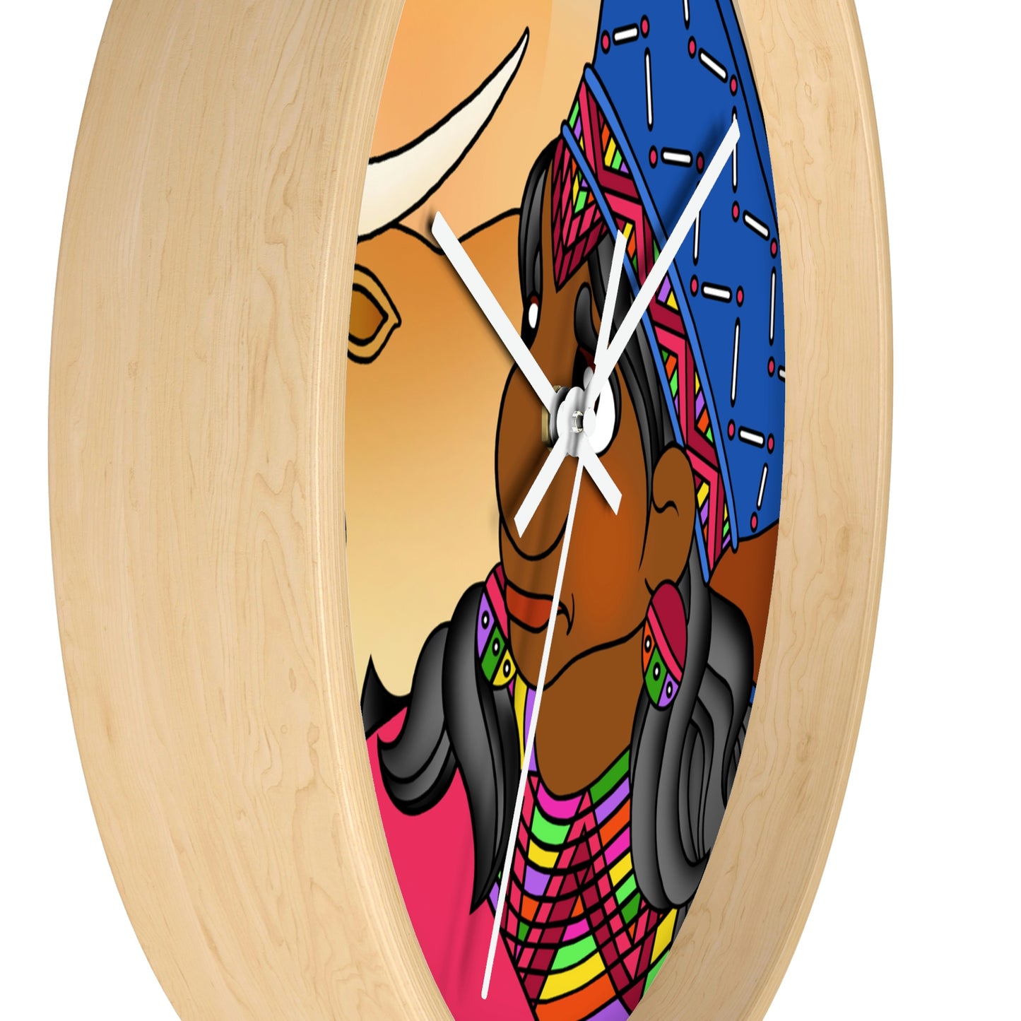 Once Upon Southern Africa Wall clock