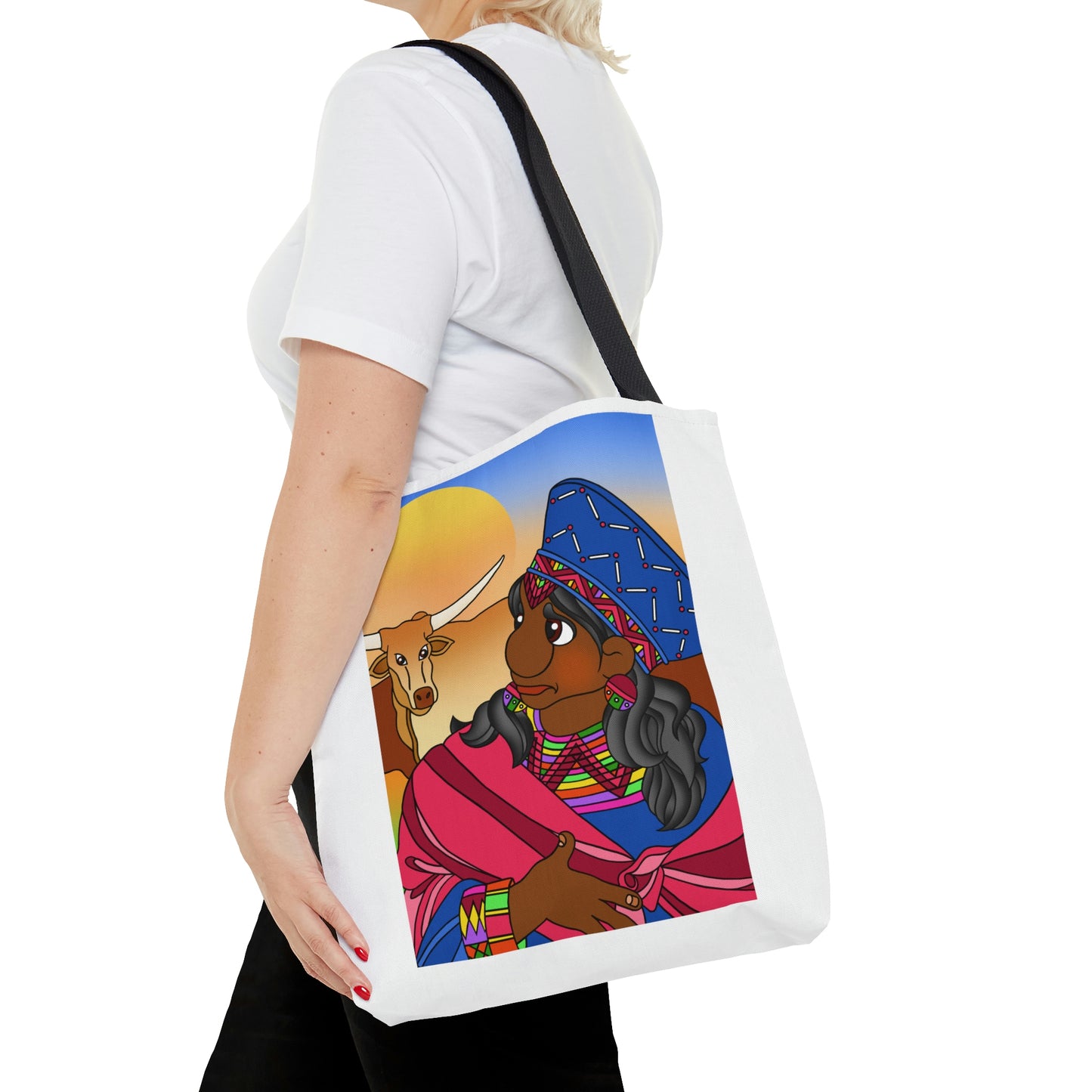 Once Upon Southern Africa AOP Tote Bag