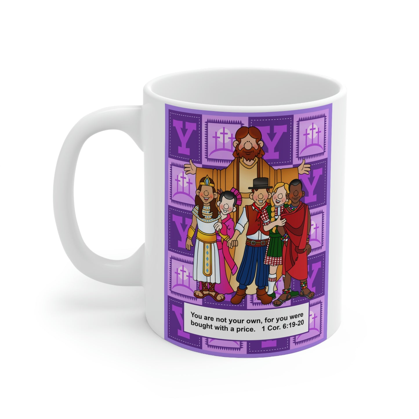 The Bible as Simple as ABC Y Ceramic Mug 11oz