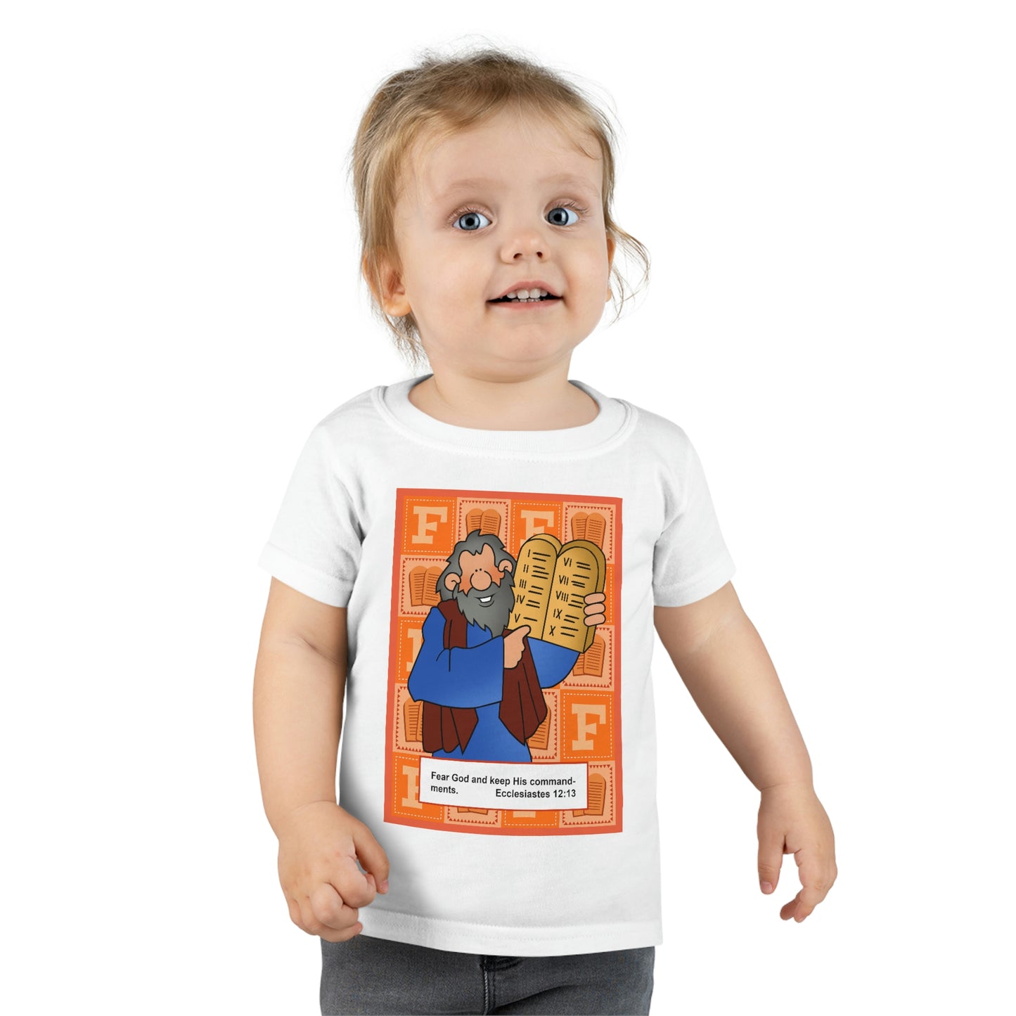 The Bible as Simple as ABC F Toddler T-shirt