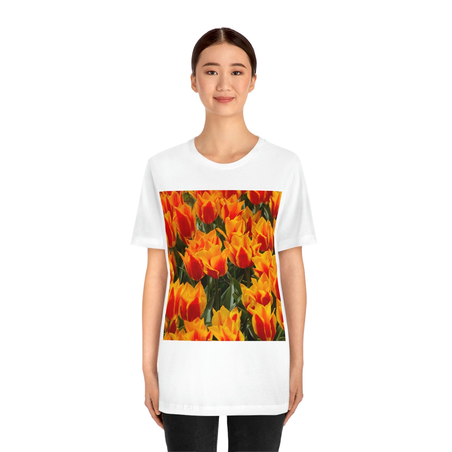 Flowers 18 Unisex Jersey Short Sleeve Tee