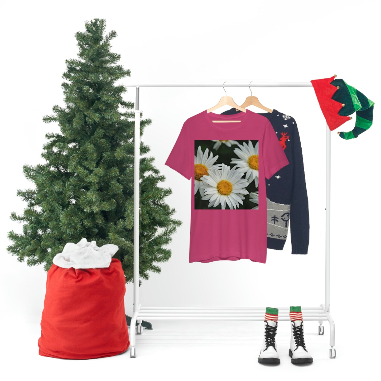 Flowers 01 Unisex Jersey Short Sleeve Tee