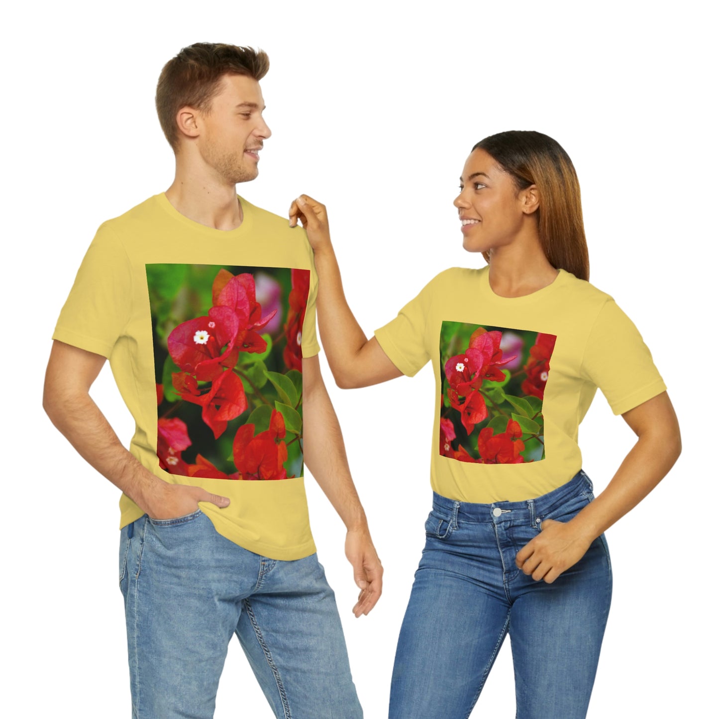 Flowers 28 Unisex Jersey Short Sleeve Tee