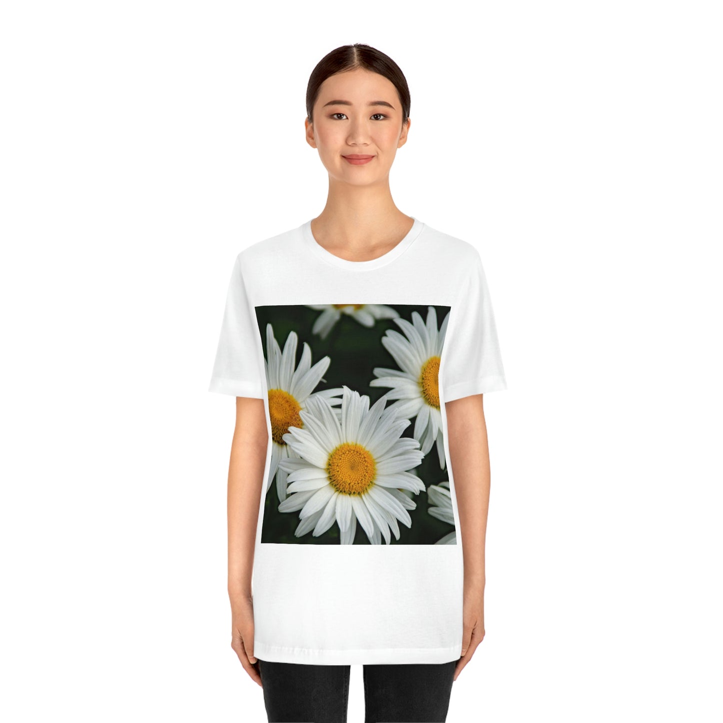 Flowers 01 Unisex Jersey Short Sleeve Tee