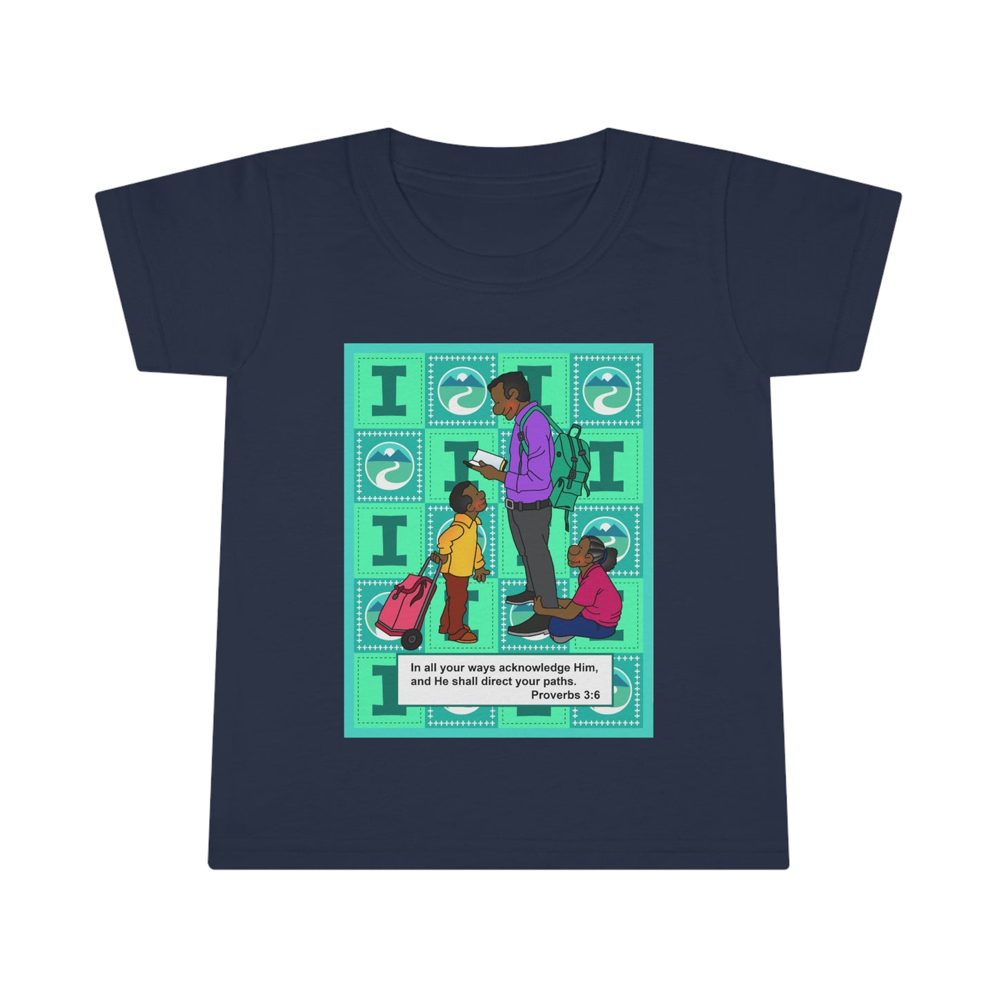 The Bible as Simple as ABC I Toddler T-shirt