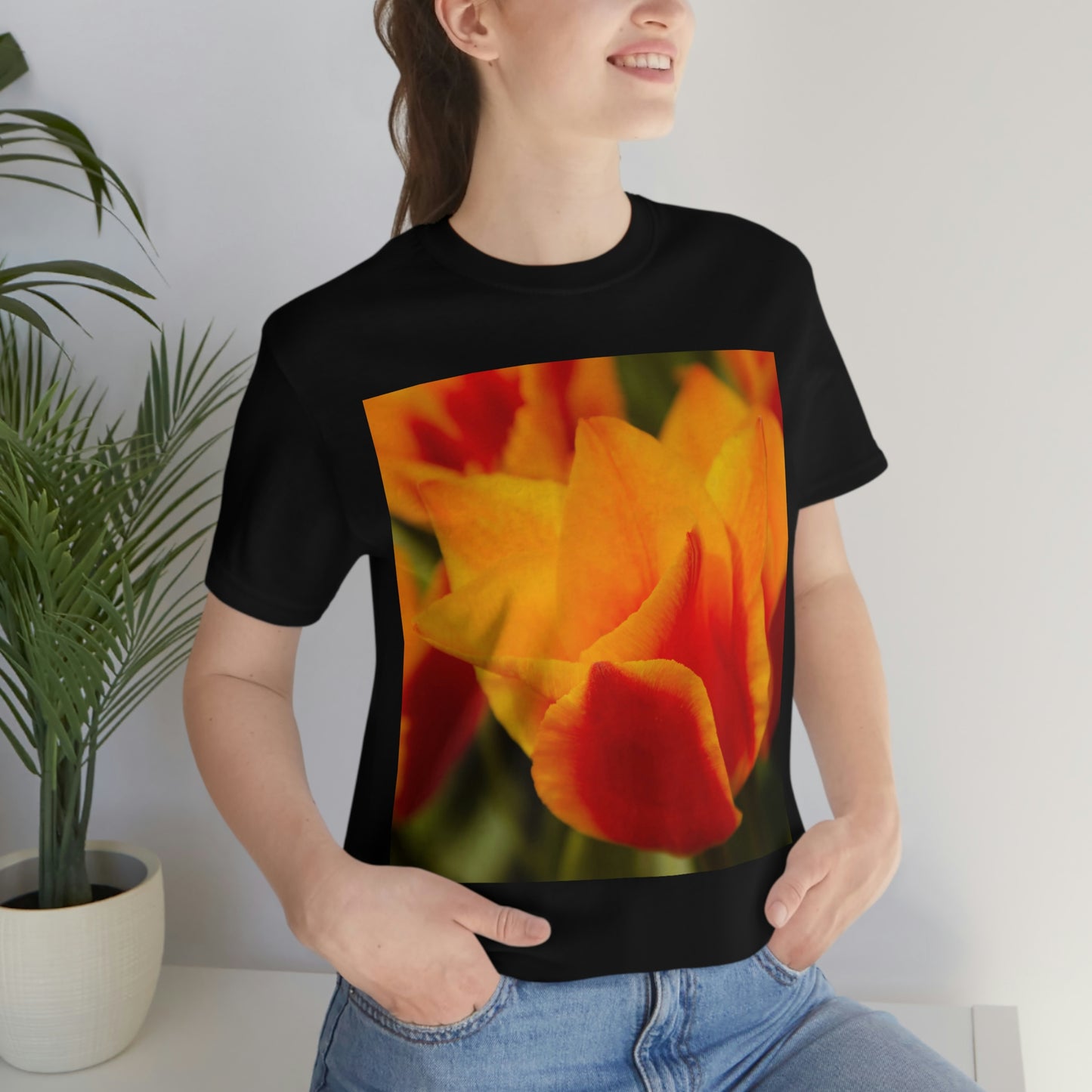 Flowers 13 Unisex Jersey Short Sleeve Tee